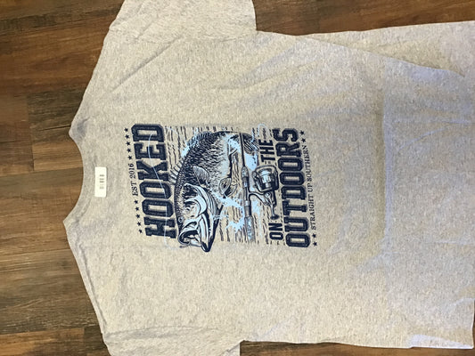 Straight Up Southern Tee Hooked Outdoors