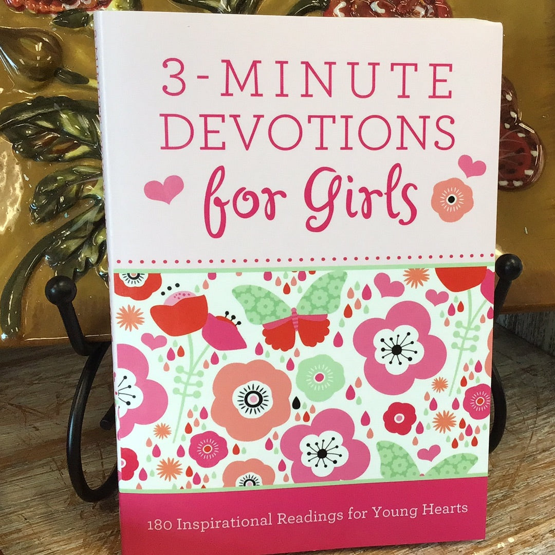 3 Minute Devos For Girls By Janice Hanna Thompson
