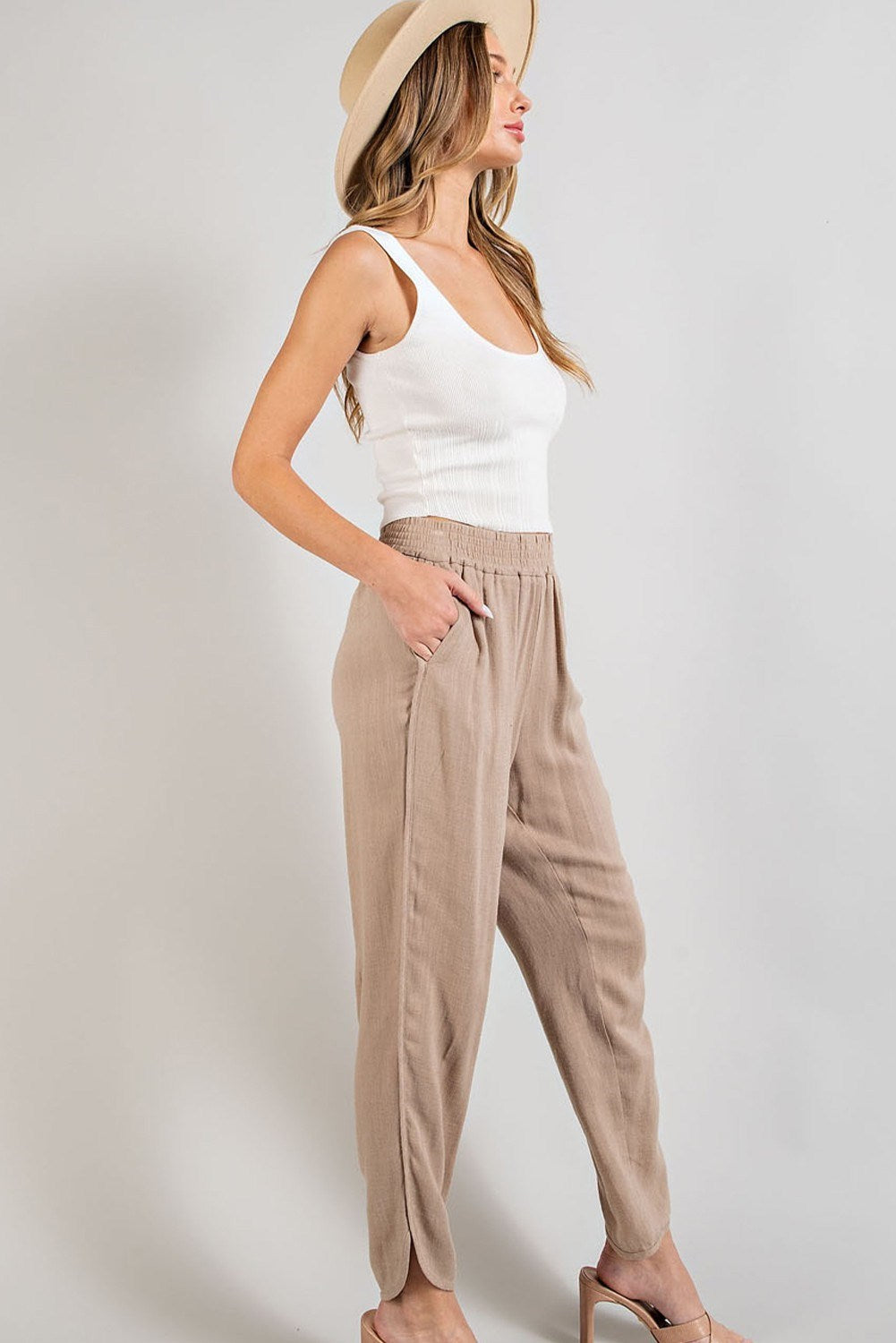 Natural Linen Pants