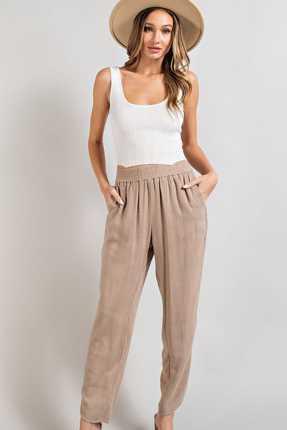 Natural Linen Pants