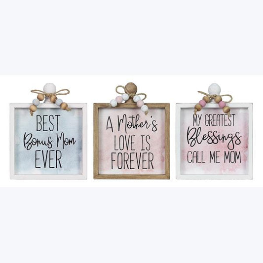 Mom Plaques Assorted