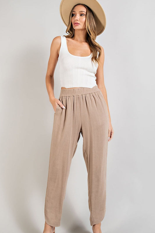 Natural Linen Pants