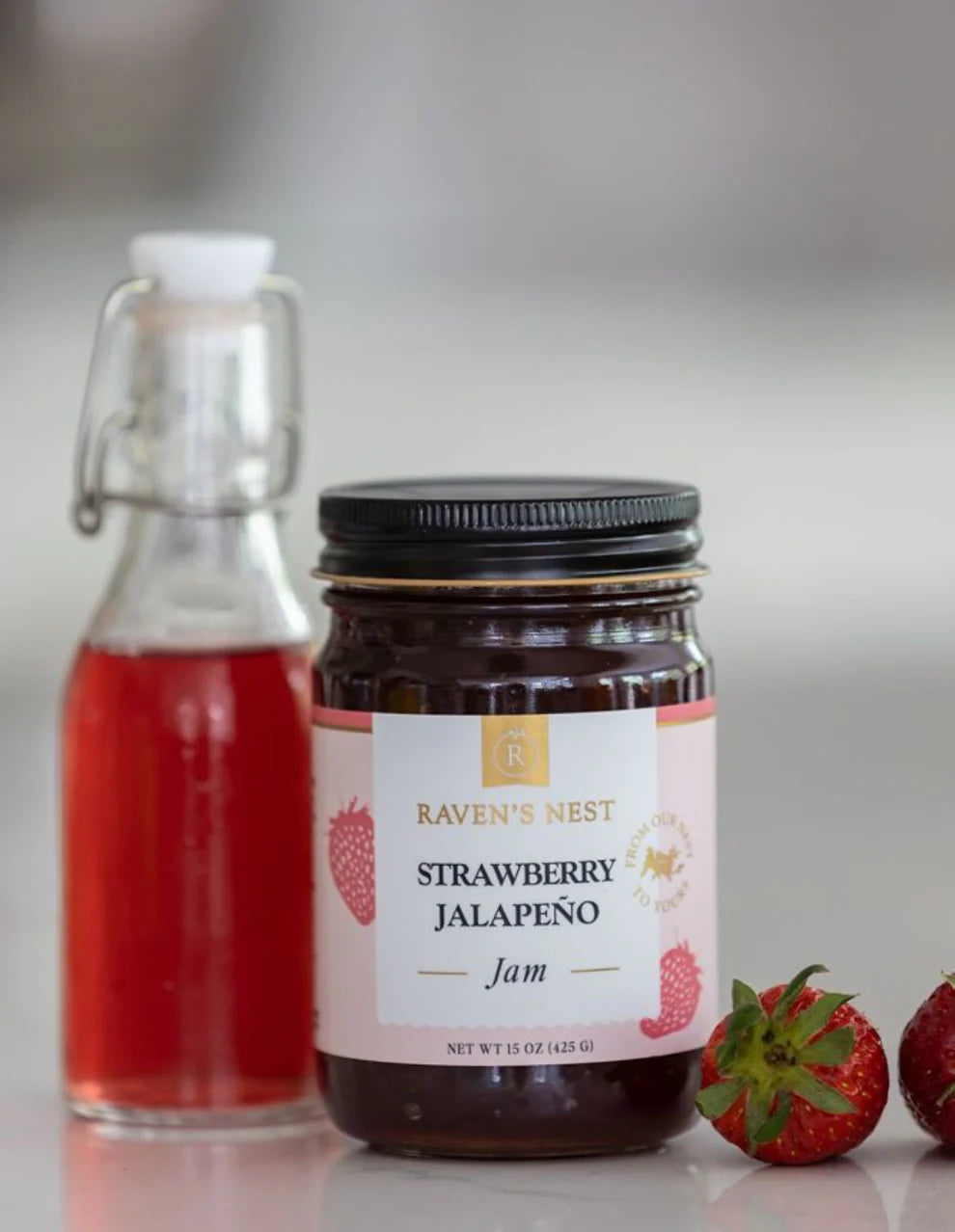 Raven’s Nest Strawberry Jalepeno Jam