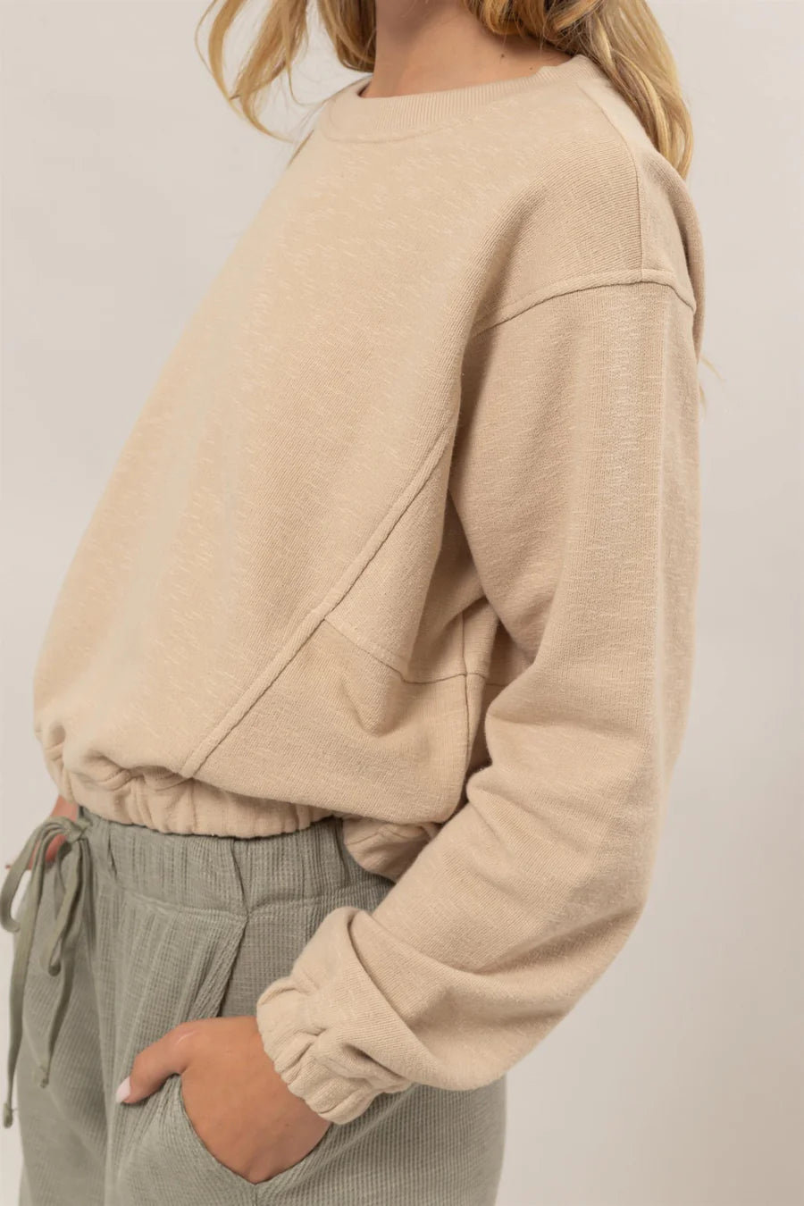 TAUPE SWEATSHIRT