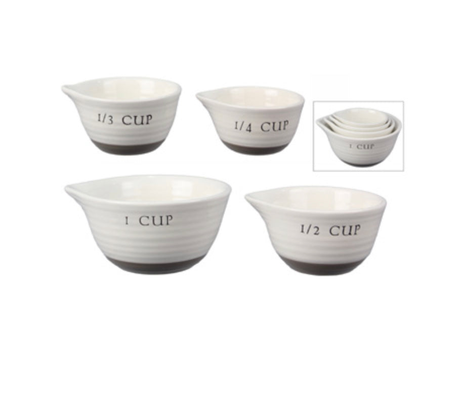 Ceramic Stackable Measuring Cups