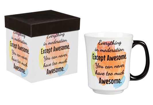 Ceramic Cup - Never Too Much Awesome