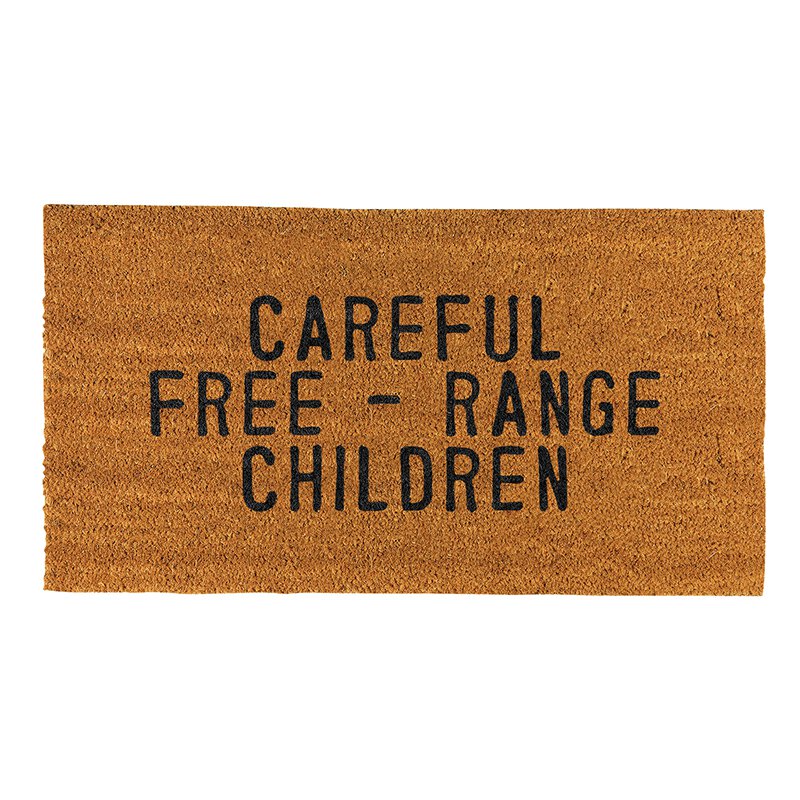 Careful Children Door Mat