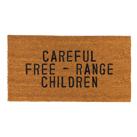 Careful Children Door Mat