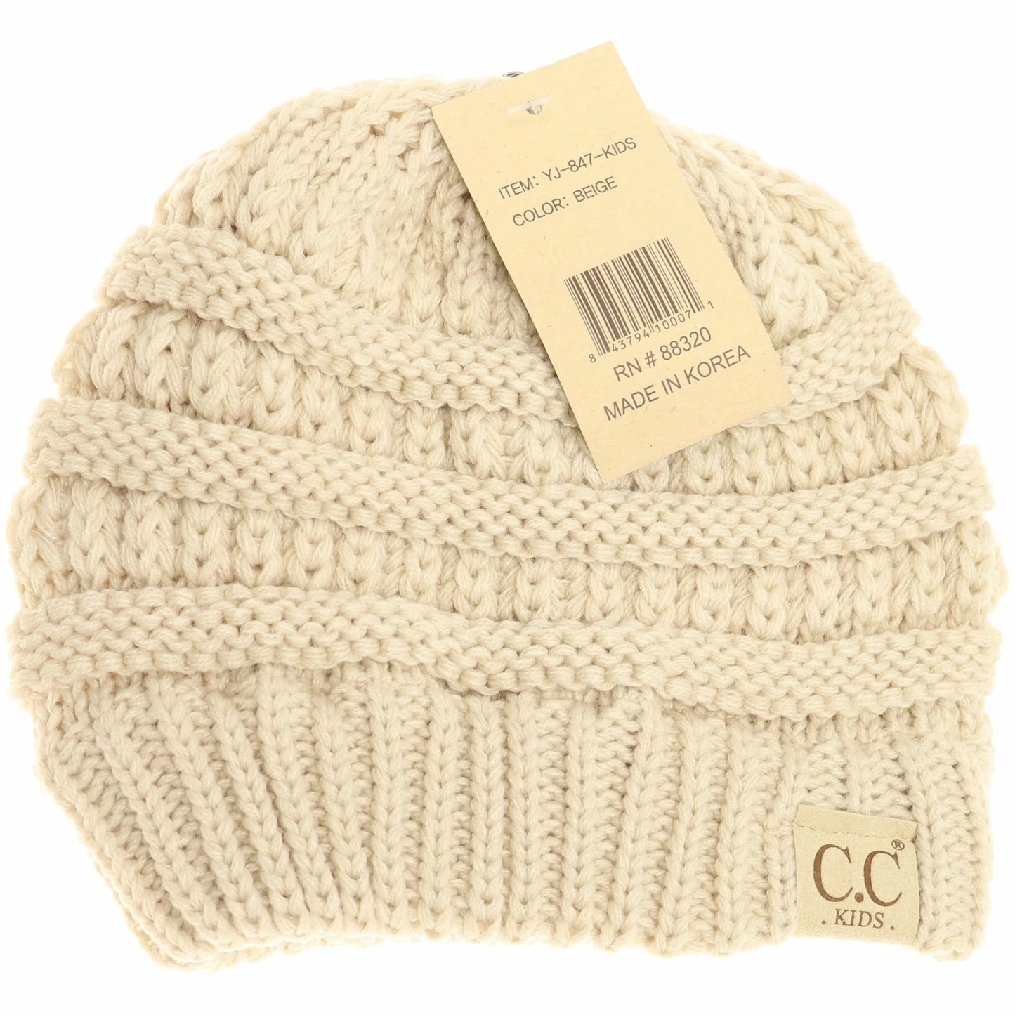 C.C. Kids Beanie - Beige