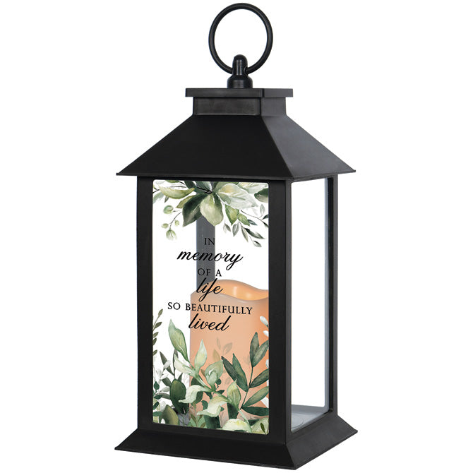 13” Sympathy Lantern - Beautifully Lived