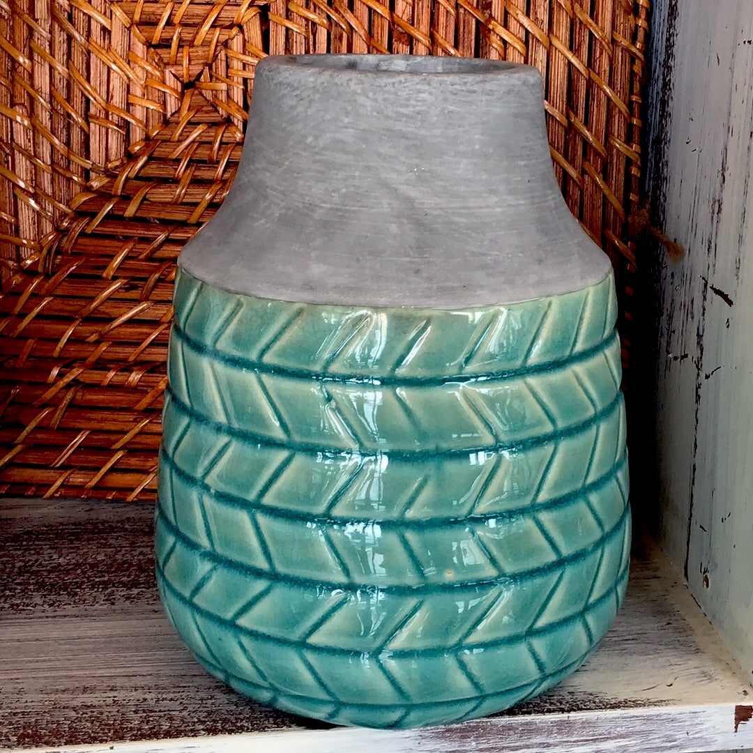 Vase - Tall Turquoise