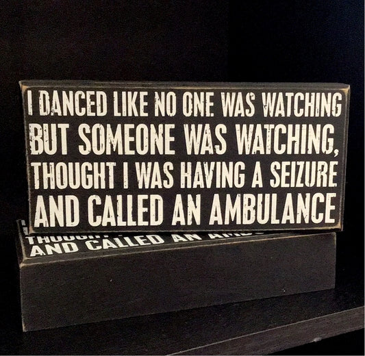 Box Sign - An Ambulance