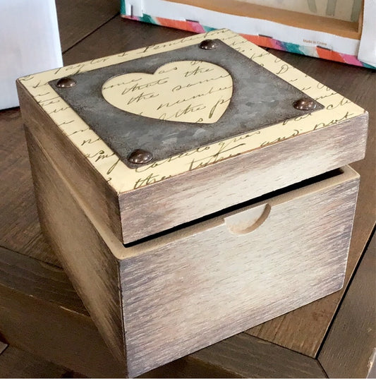 Wooden Keepsake Box