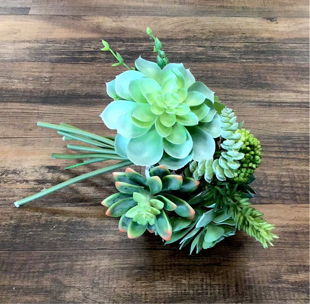 Artificial Succulent Bouquet