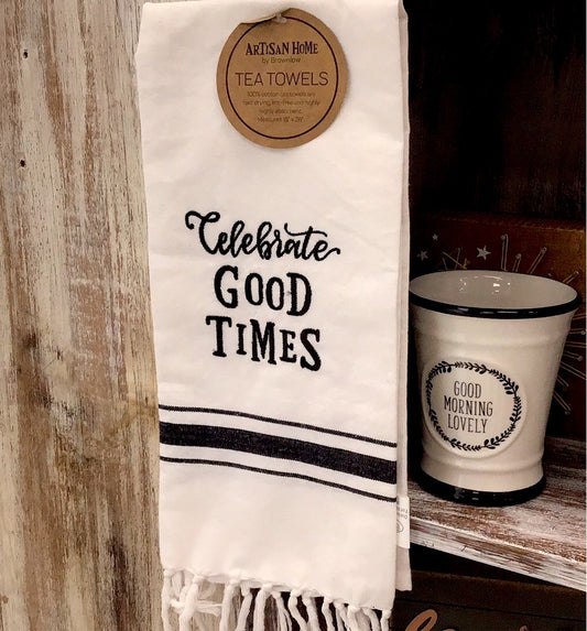 Good Times Dish Towel