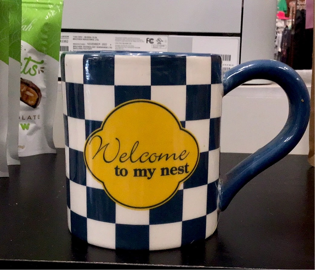 Welcome To My Nest Mug