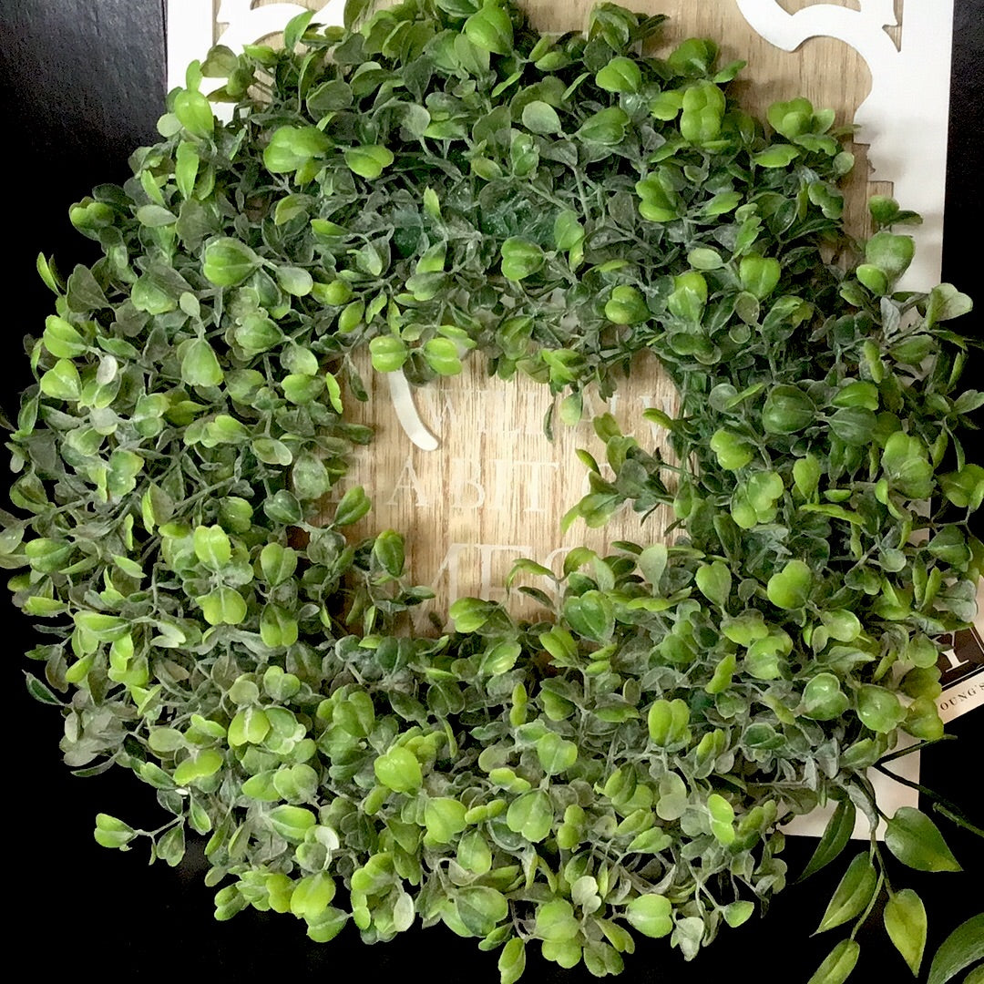 Small Greenery Wreath Decor