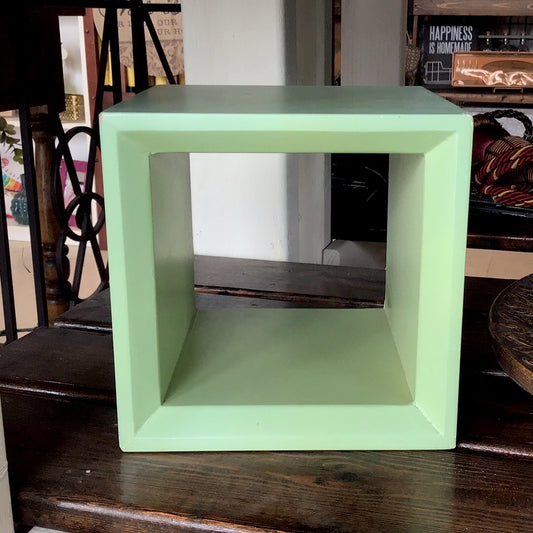 Small Green Block Decor/Stand