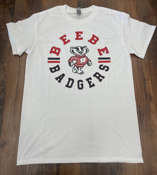 White Badger Tee