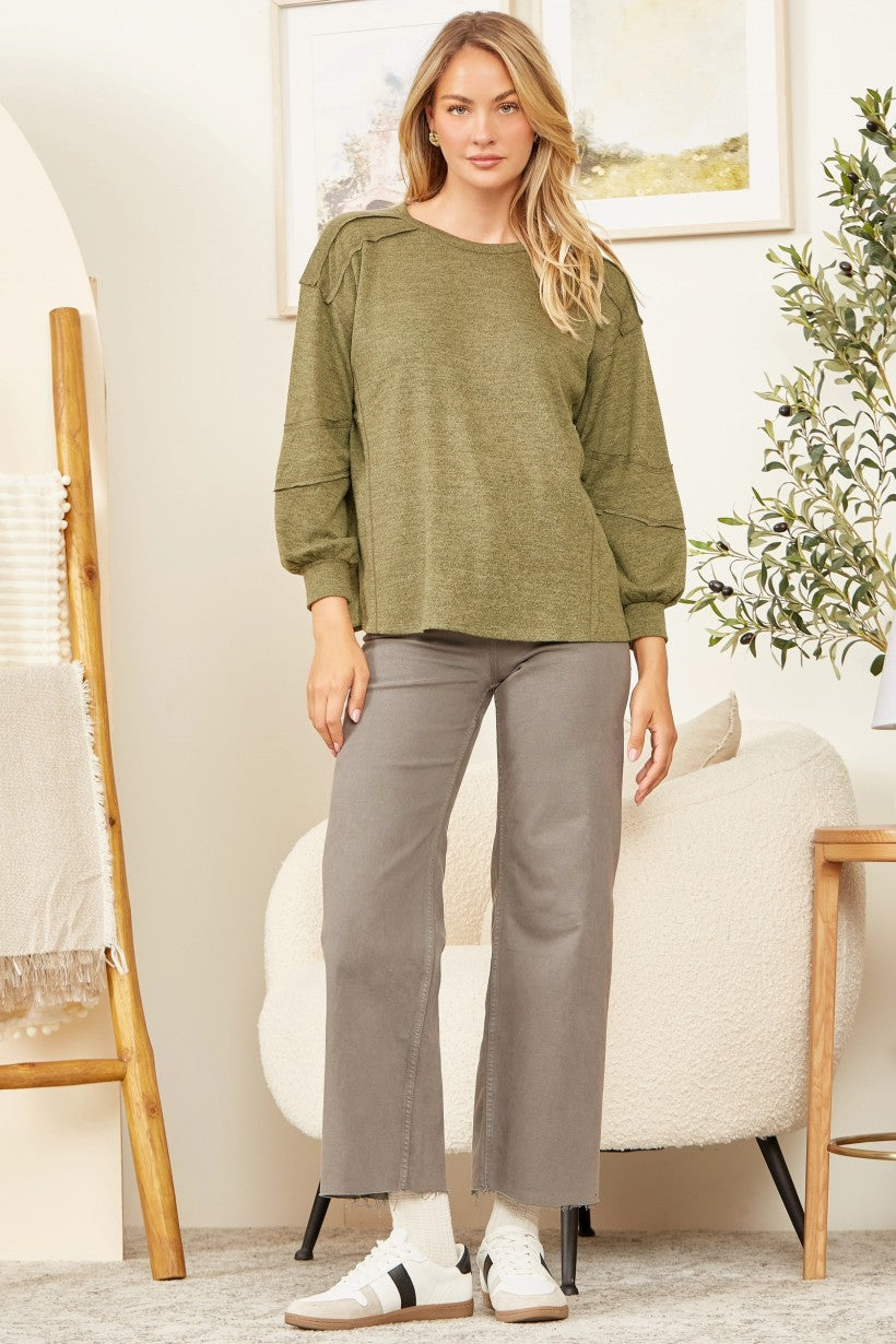 Hacci Top Plus Olive