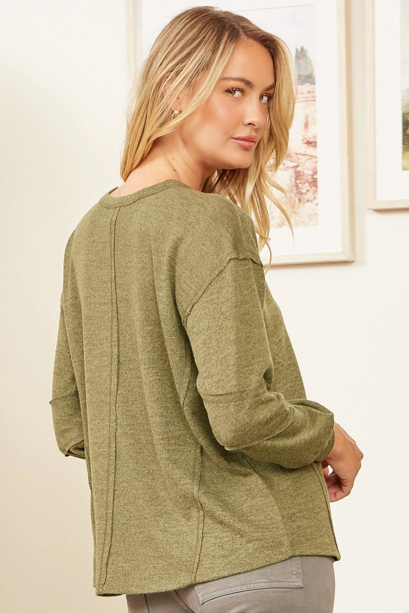 Hacci Top Plus Olive