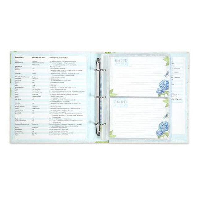 Blue Hydrangea Recipe Book