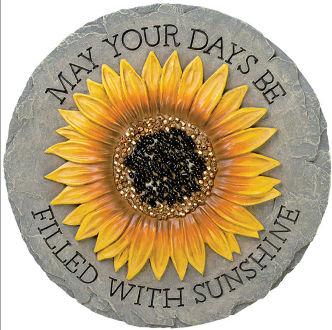 “Sunshine Beadwork’s” Garden Stone