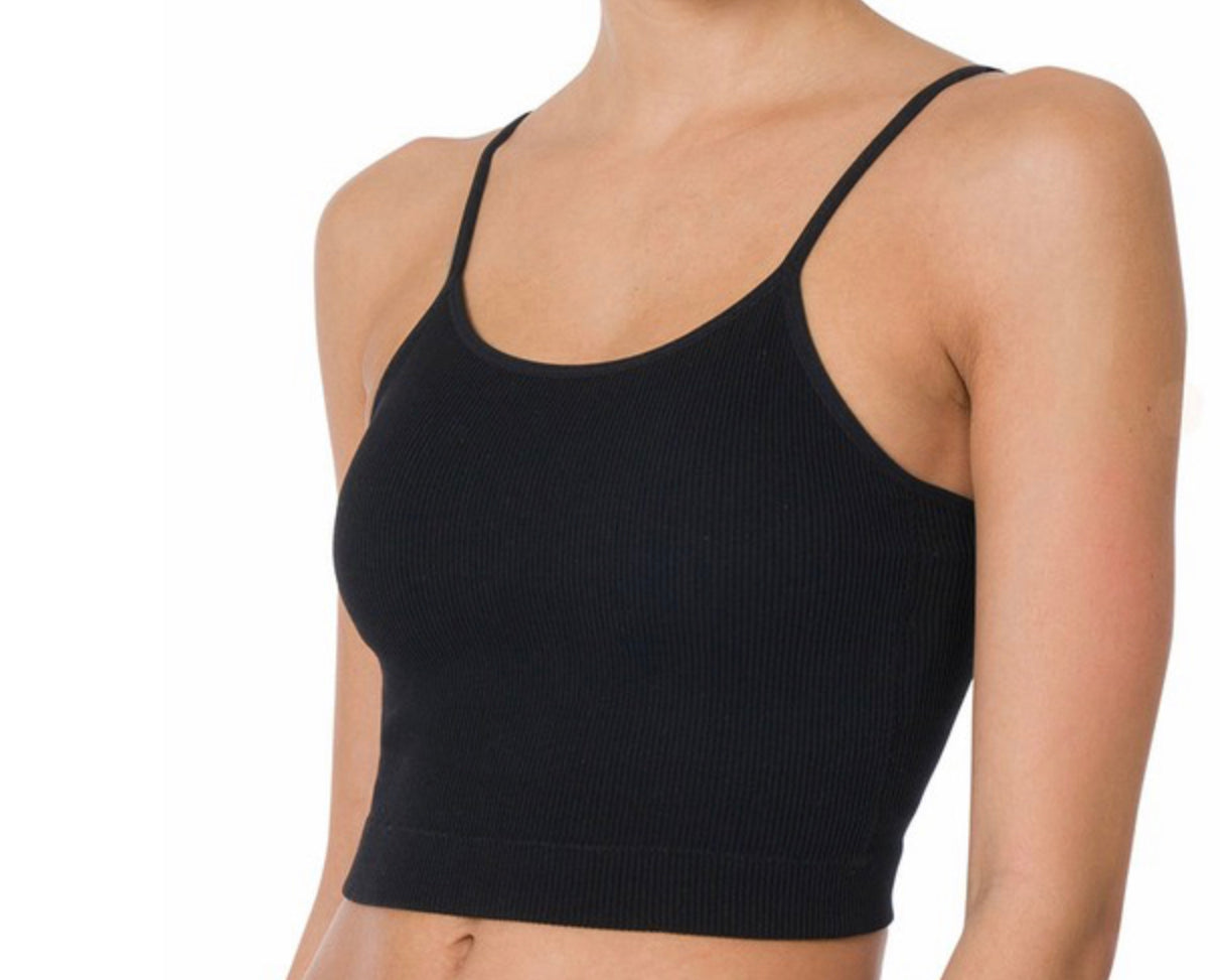 Black Bralette w/ Pads