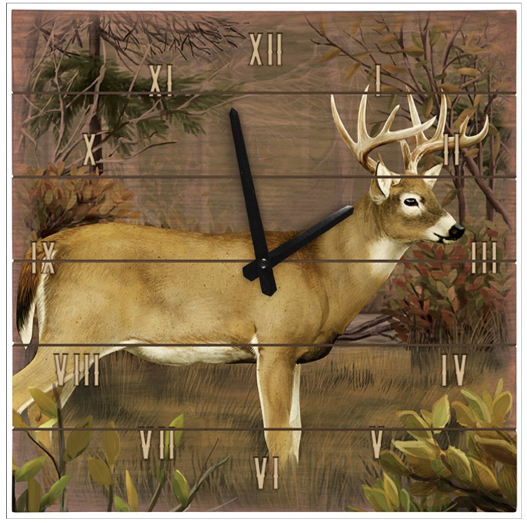 Deer Wall Clock