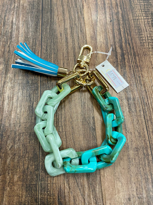 Mint | Turquoise Chain Keychain Bangle