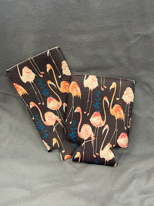 Flamingo Koozies