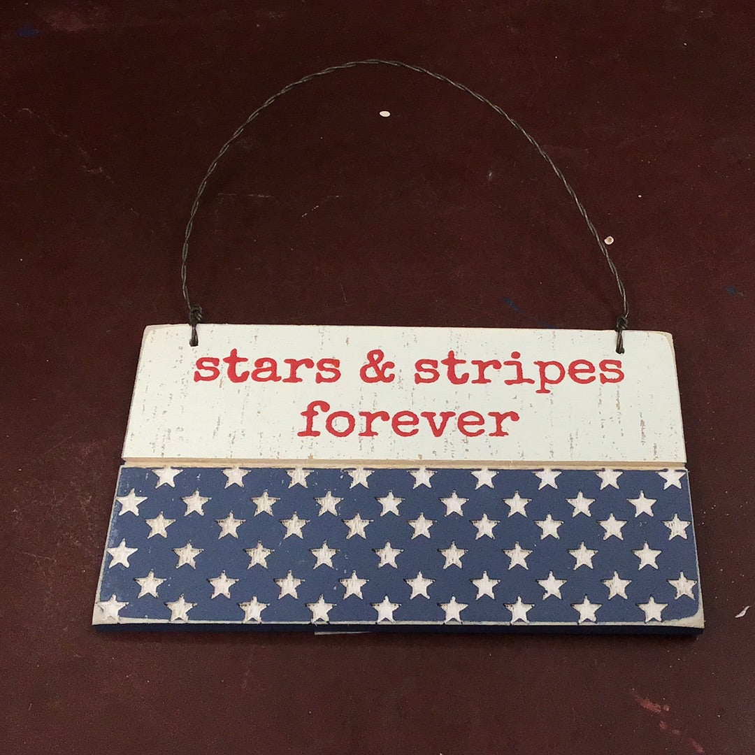 Holiday Orn - Stars And Stripes