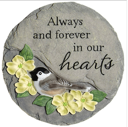 “ Forever In Our Hearts “ Garden Stone