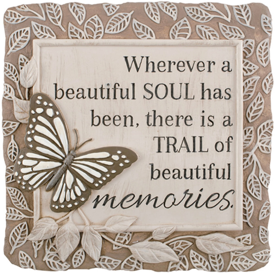 “Beautiful Soul/Memories” Garden Stone