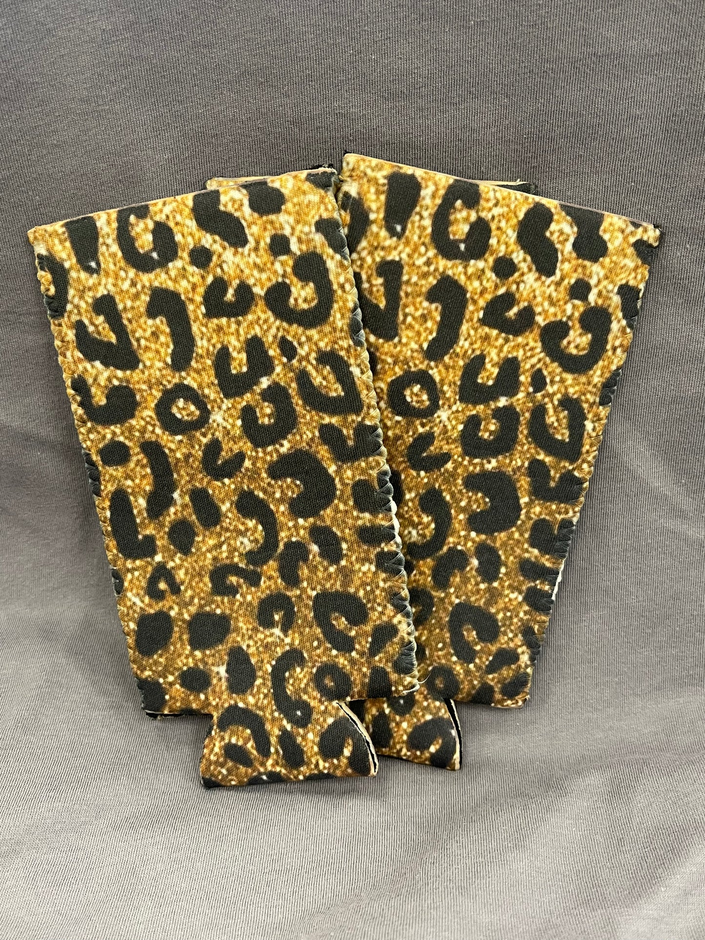 Leopard Slim Koozie