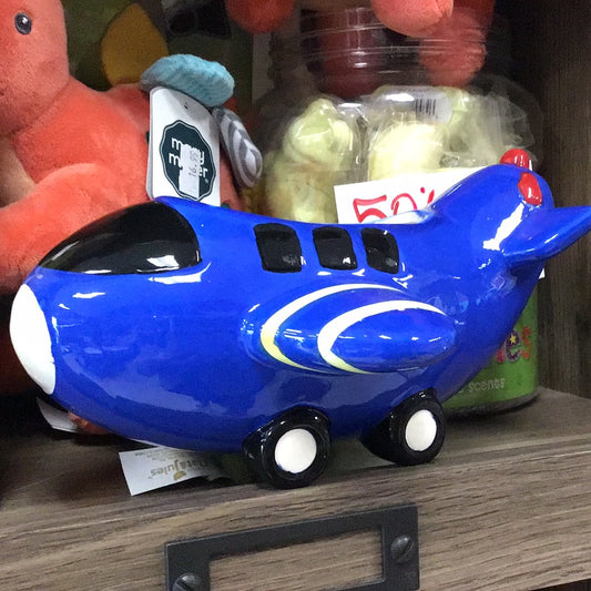 Blue Ceramic Plane