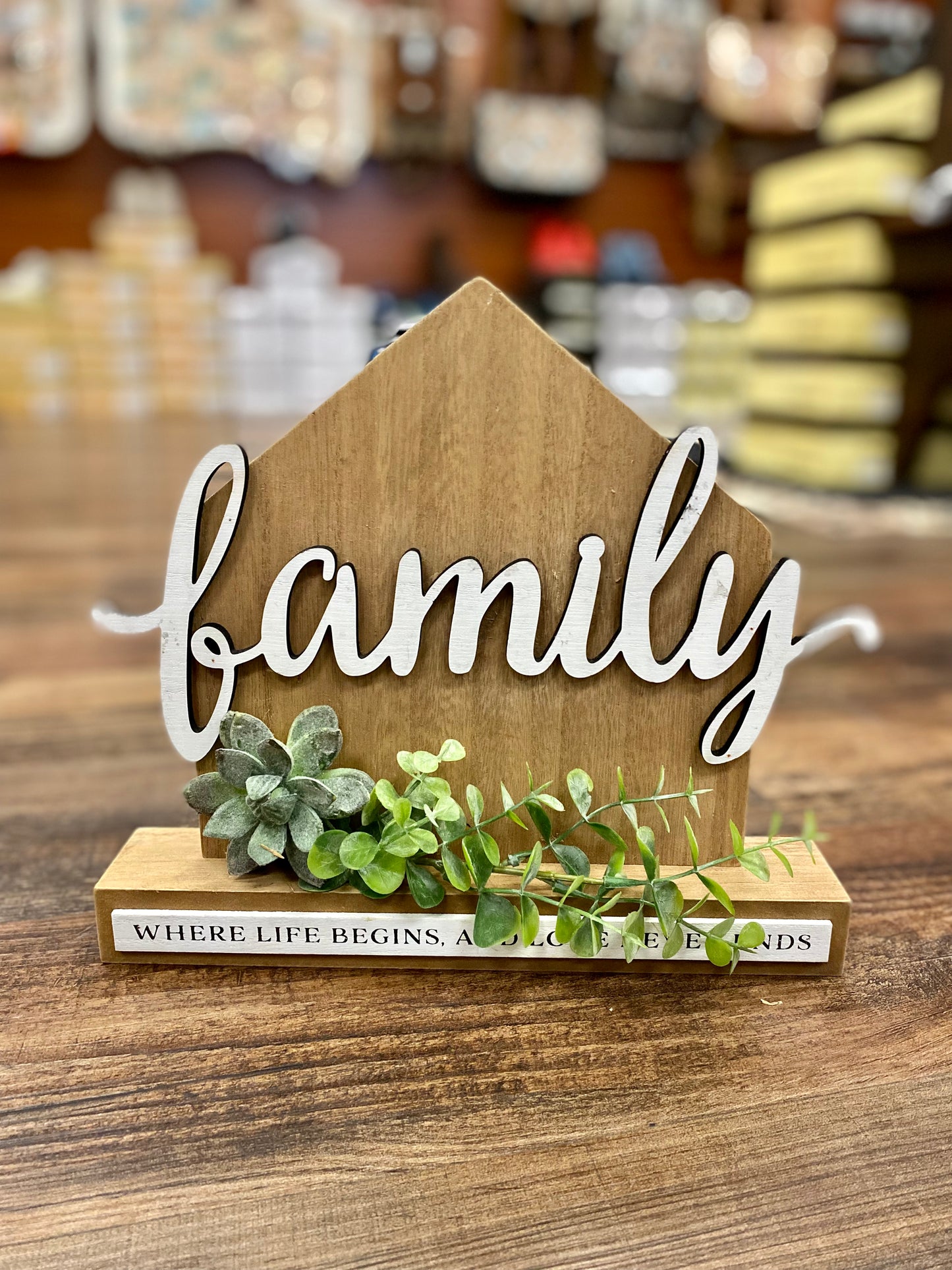 Family, Home Sign