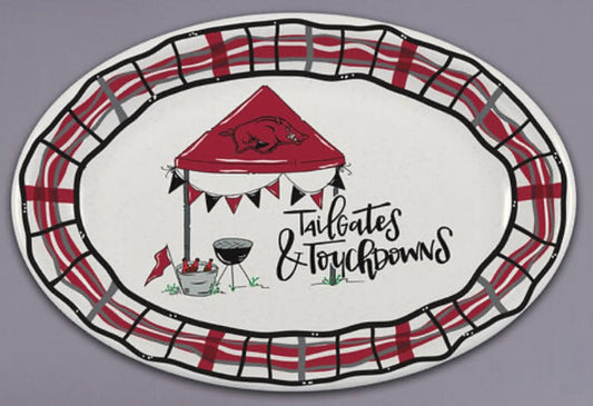 Arkansas Razorbacks | Tailgates & Touchdowns Platter