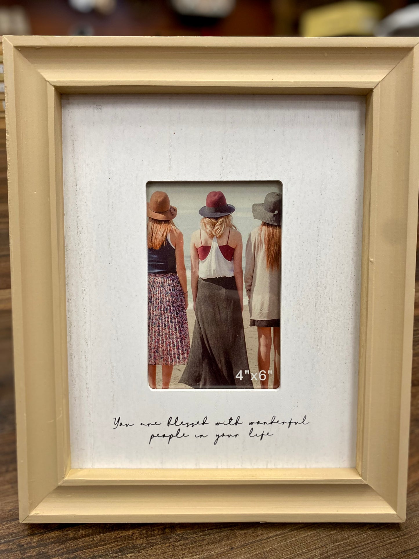 4”x6” Wood Photo Frame