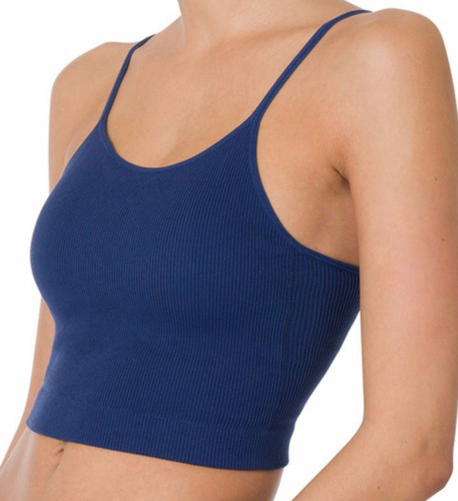 Lt. Navy Bralette w/ Pads