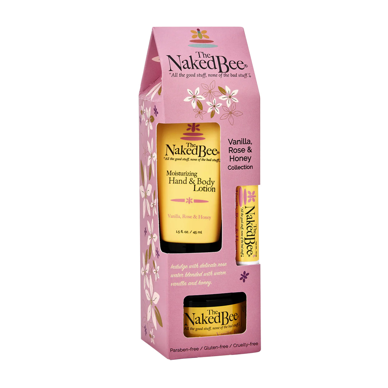 Vanilla, Rose & Honey By Naked Bee