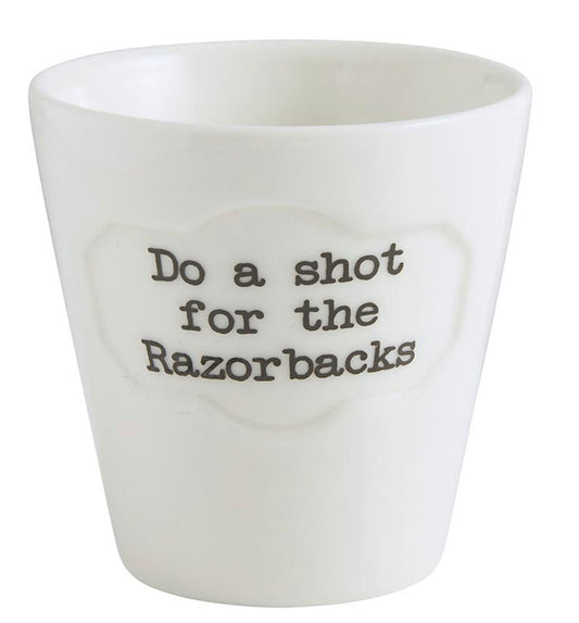 Razorback Shot Glass