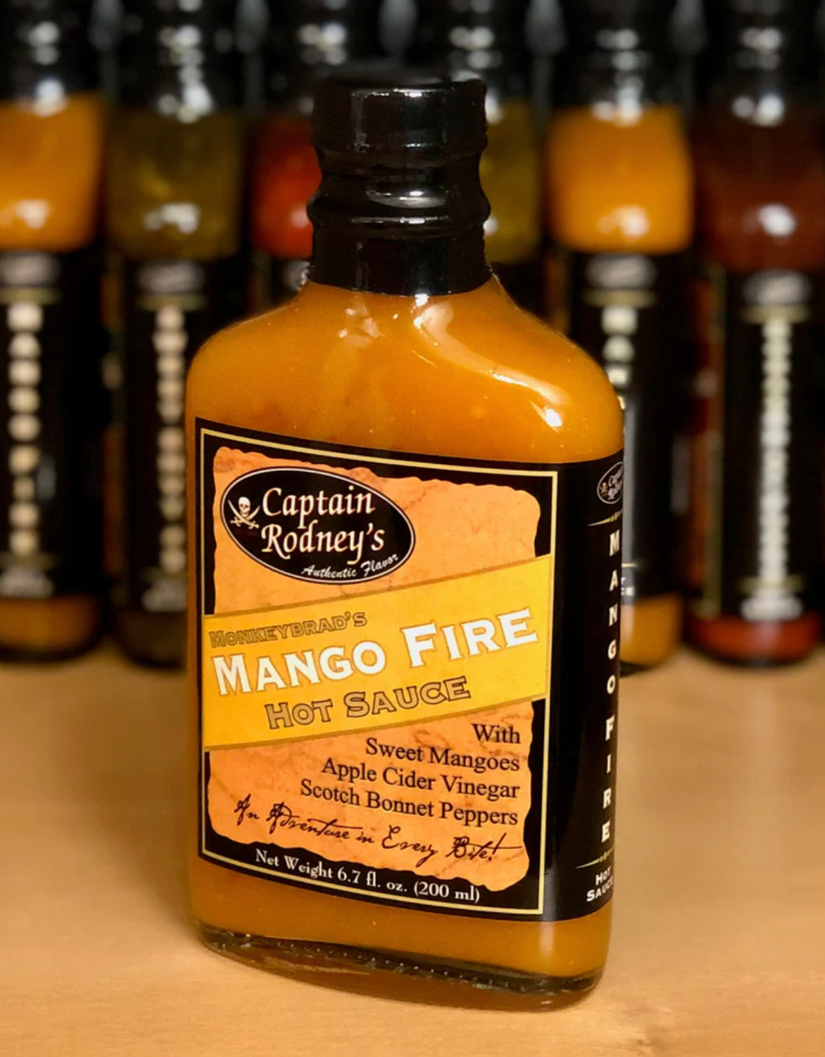 Captain Rodney’s Mango Fire Hot Sauce