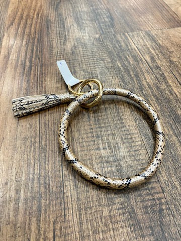 Snakeskin Keychain