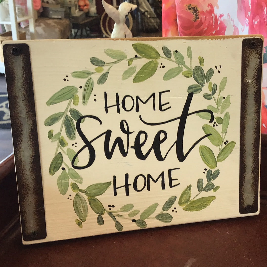 Home Sweet Home Block Sign