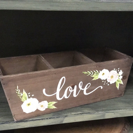 Love Wooden Organizer