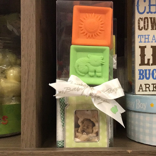 Block/Sock Baby Gift Set