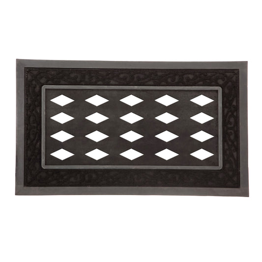 Black Scroll Sassafras Mat Tray