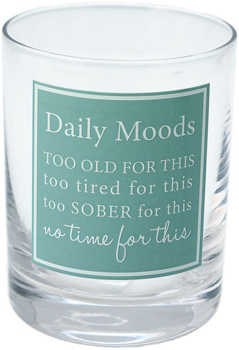 Daily Moods 11oz Rocks Glass