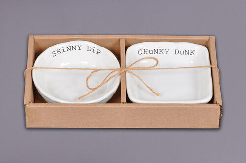 Chunky Dunk/Skinny Dip Bowl Set